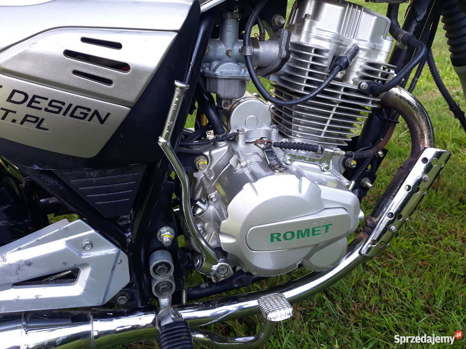 Romet z125 pierwsza rejestracja 2015 srebrny