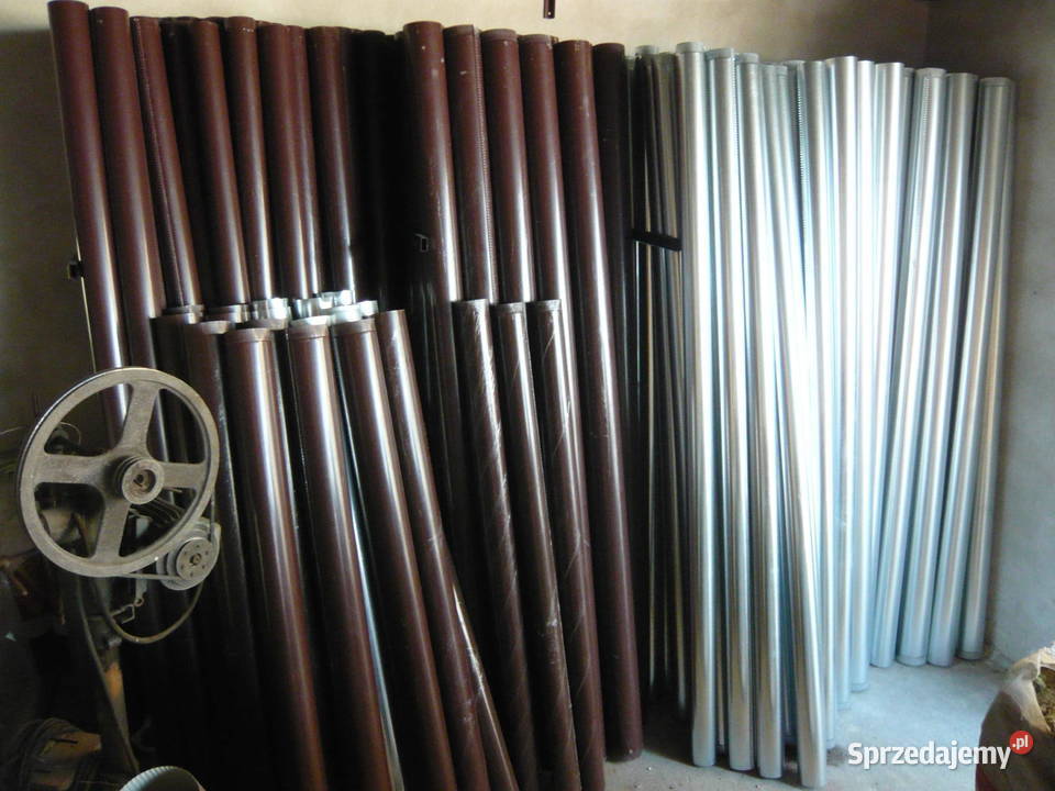 rynna z blachy powlekanej kolor brązowy RAL 8017 świętokrzyskie Oleśnica