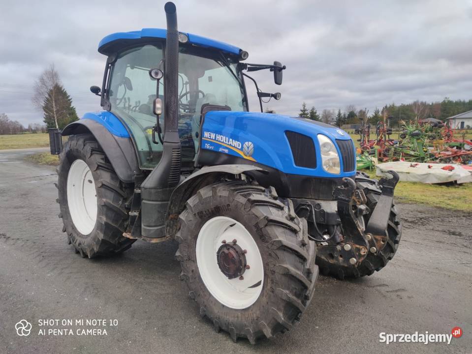 Holland T 6165 14r Amortyzacja przedniej osi