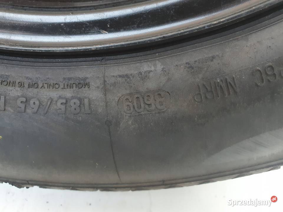 Megane II Scenic II KOŁO ZAPASOWE Zapas 18565 Średnica 16" lubelskie Chełm