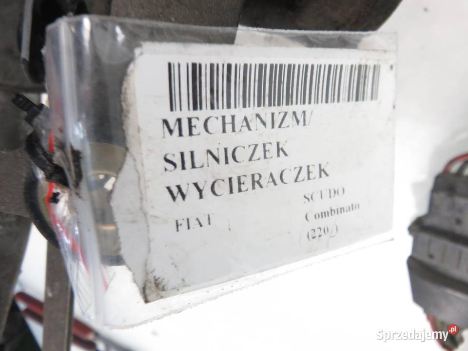 MECHANIZM WYCIERACZEK FIAT SCUDO 17302 osobowe małopolskie