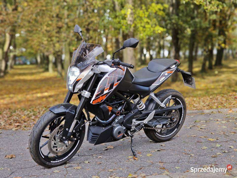 Motocykl KTM DUKE 390125 ABS kat B zarejestrowany w Polsce Motocykle, skutery, quady Lichty