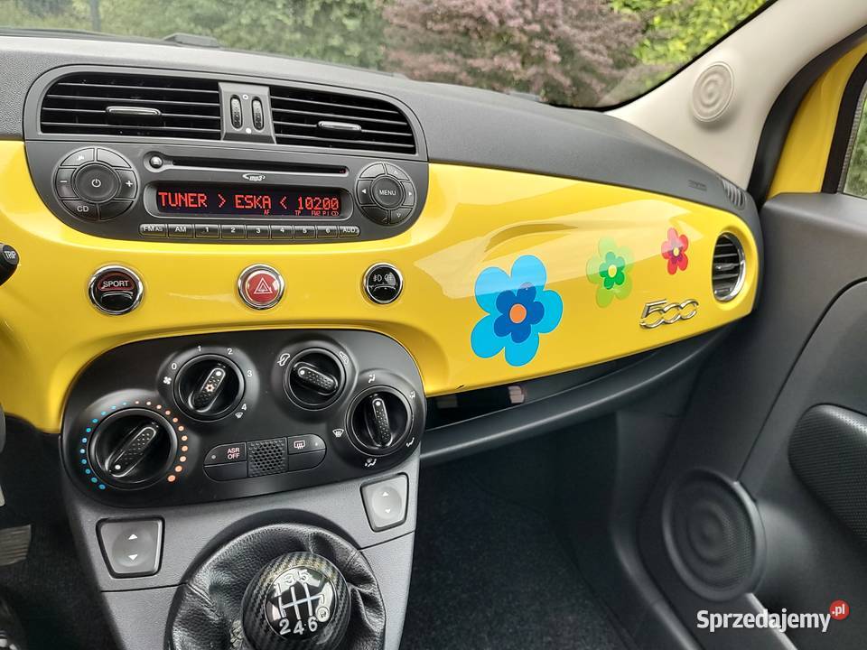 FIAT 500 14 BENZYNA SPORT benzyna Leszno