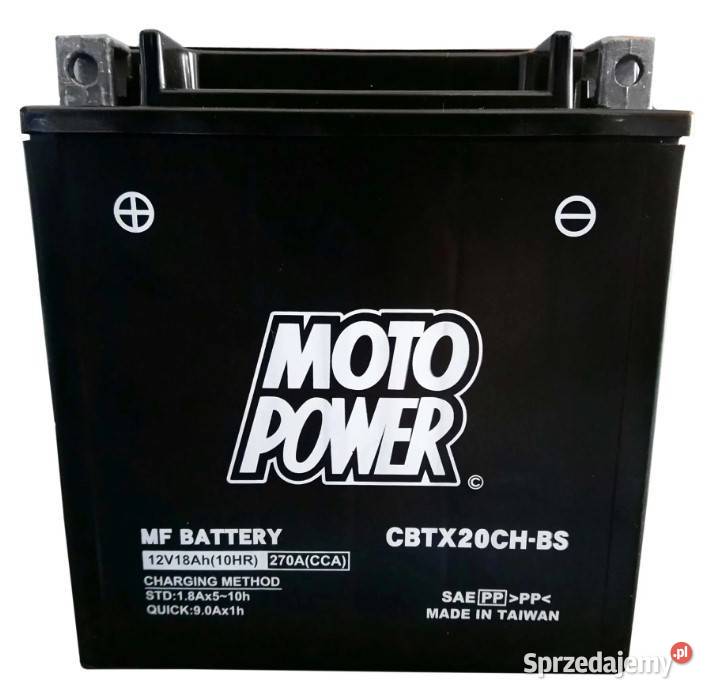 Akumulator motocyklowy Motopower CBTX20CHBS Wałbrzych