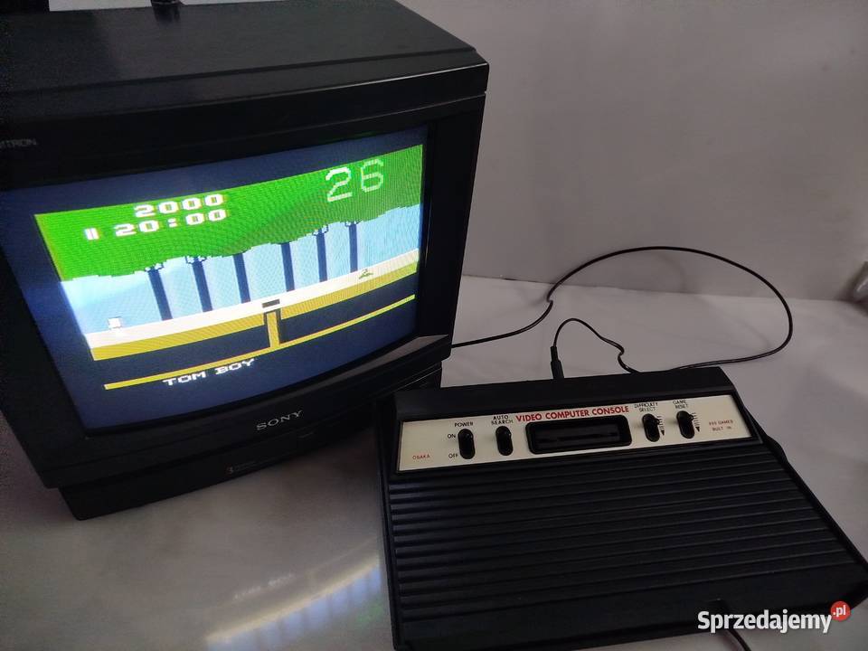 Retro konsola a la Atari 2600 wbudowane 999 gier Zgierz sprzedam