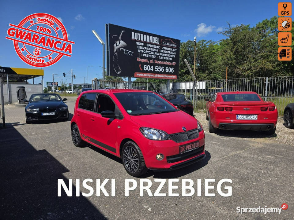 koda Citigo Monte Carlo 10 Benzyna 75 Navi ABS Samochody osobowe Słupsk sprzedam