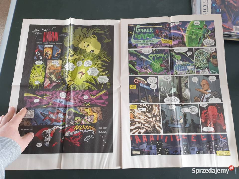 Wednesday Comics gazeta komiksowa DC pomorskie