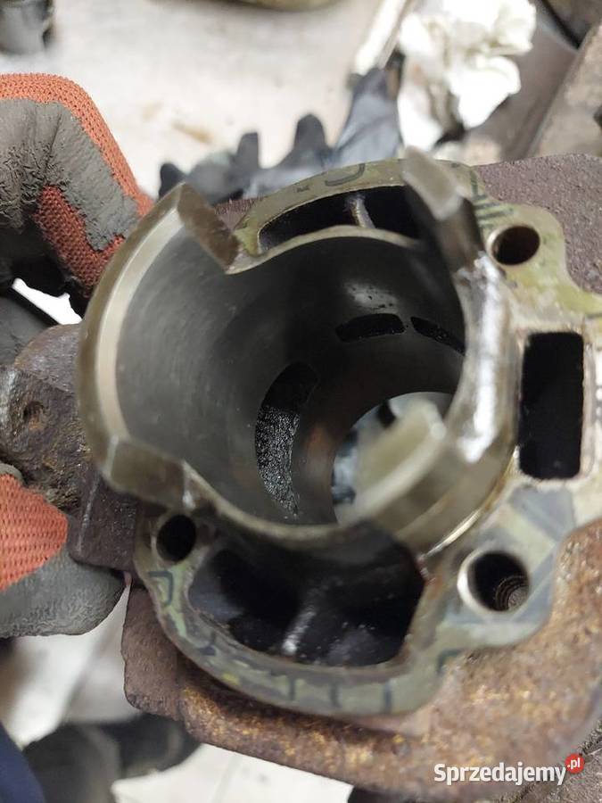 Aprilia habana 50 cylinder tłok tuleja habana50 Silniki i osprzęt