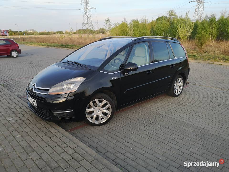 Citroen grand c4 picasso hak panorama 7 osobowy Rok produkcji 2010 Pruszków sprzedam