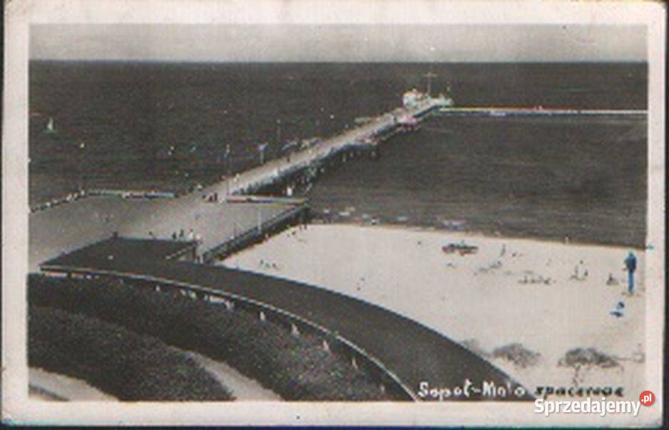 Kart Poczt Pzdr z Sopoty Molo Gliwice