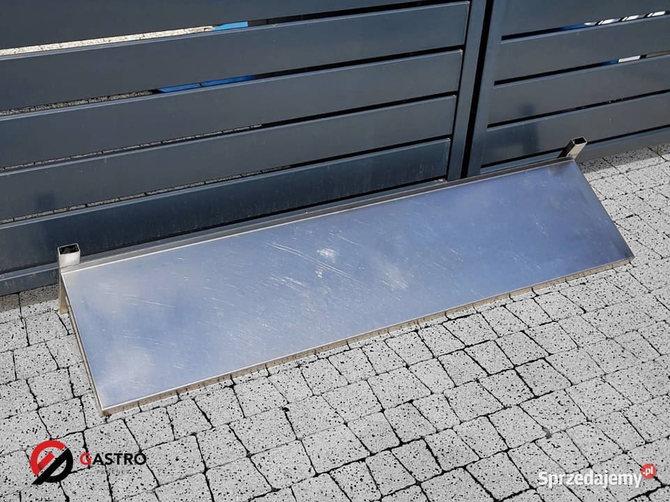 Półka wisząca ze stali nierdzewnej 130x30xH 24 Ostrów Wielkopolski