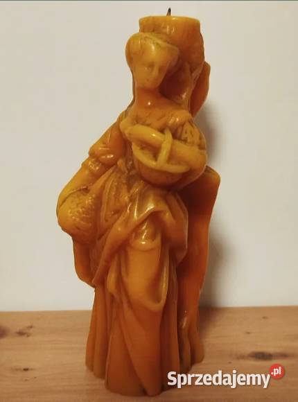 Stara świeca figuralna