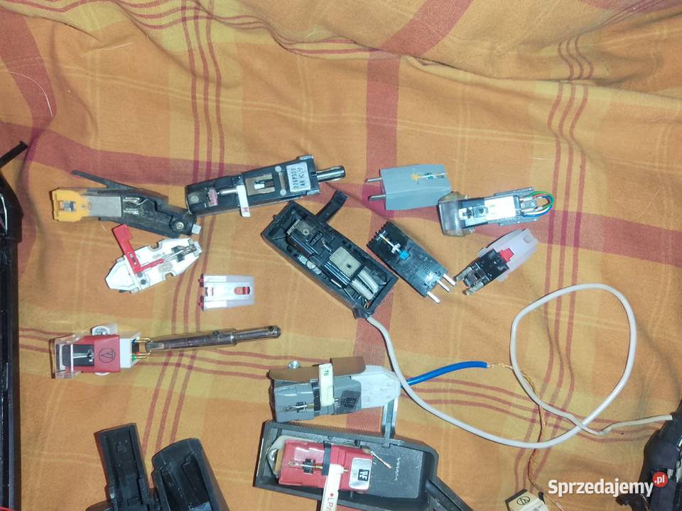 ramiona igły wkładki gramofonowe zestaw Gramofony Legnica