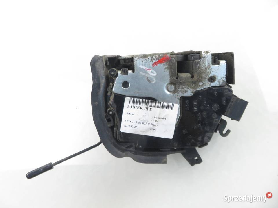 ZAMEK PRAWY PRZEDNI BMW E46 CABRIO 7 PIN
