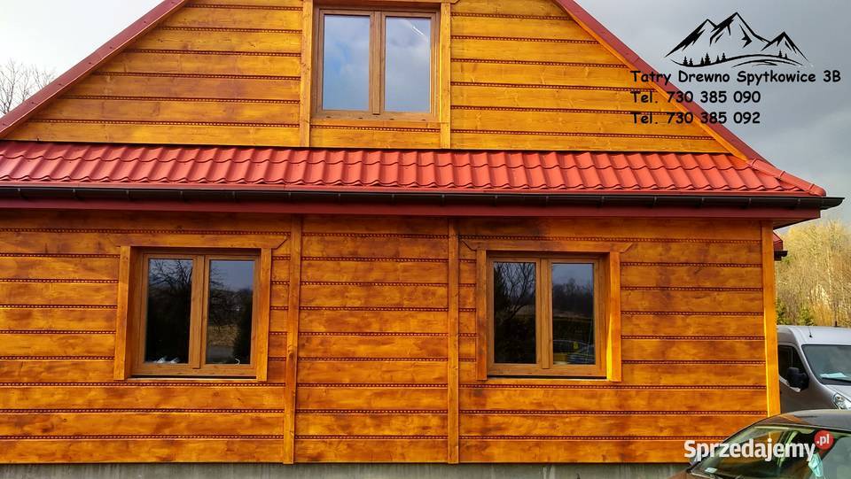 NAJSZERSZA DESKA ELEWACYJNA imitacja mszenia podkarpackie Stalowa Wola