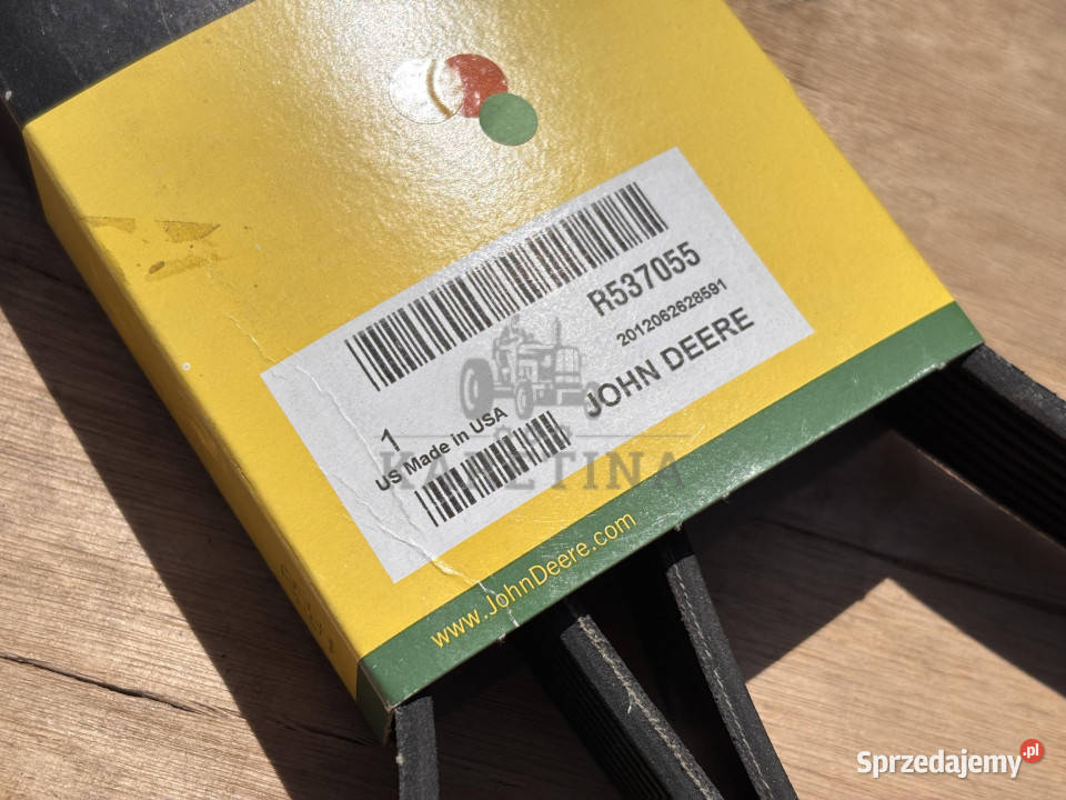 John Deere R537055 Pasek klinowy długość Jastrzębniki