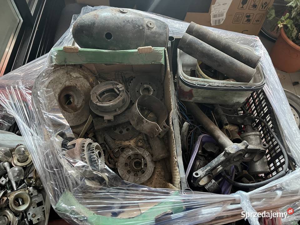 Części motocyklowe pozostałości Piotrków Trybunalski sprzedam