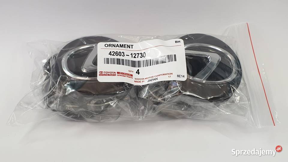 dekielki LEXUS 62mm ASO dekle 4 czarne