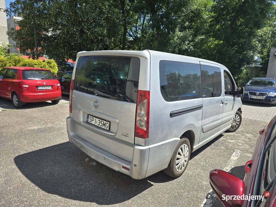 Fiat scudo 8 osób środek idealny