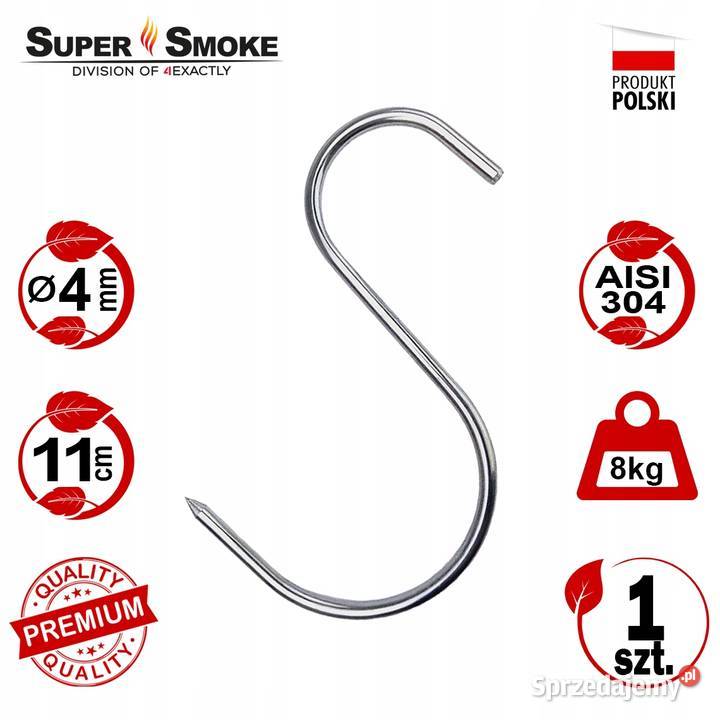 Hak Wędzarniczy Super Smoke S do wędlin 4 mm 11 Białystok