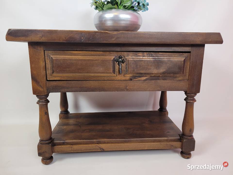 Stolik komoda lite drewno Białogard