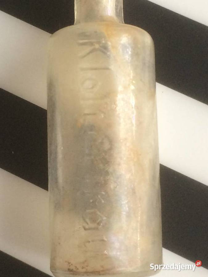 943 3 Niemieckie Buteleczki Apteczne Porcelana i szkło Szczecin