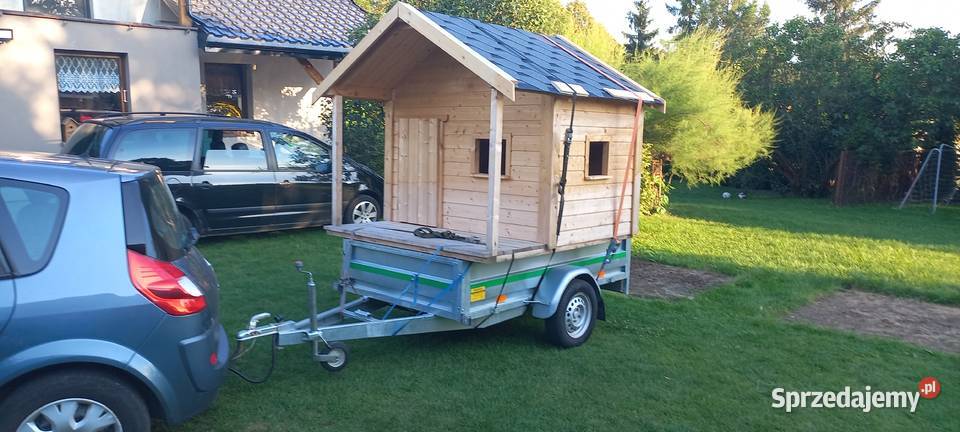 Drewniany domek dzieci Przedmość