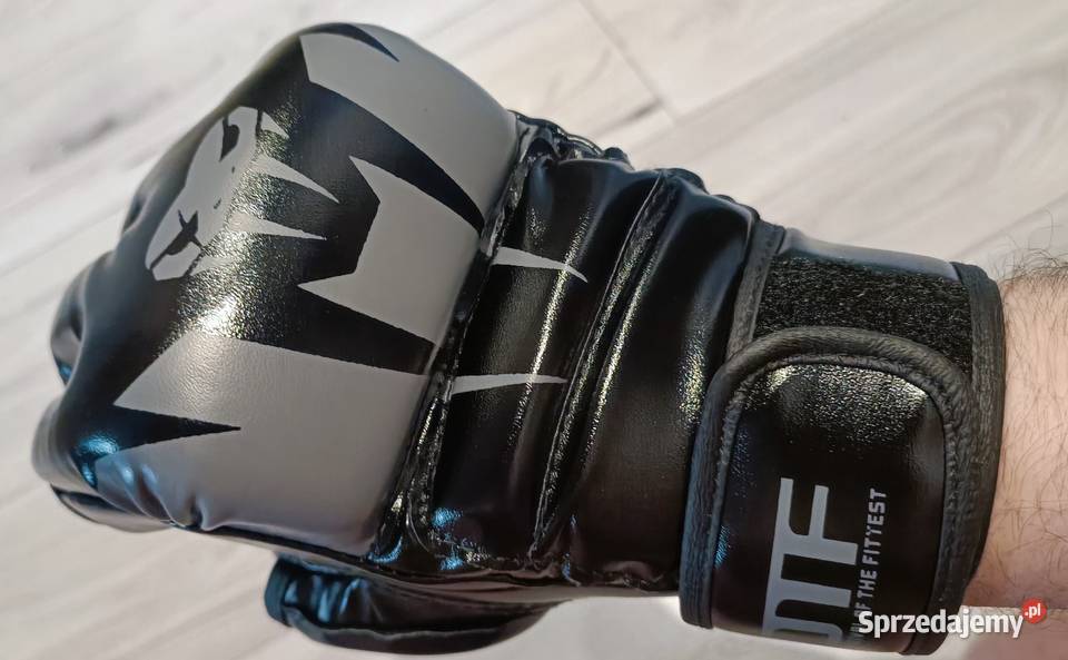 Rękawice MMA ochrona kciuka podwójny rzep Rzeszów