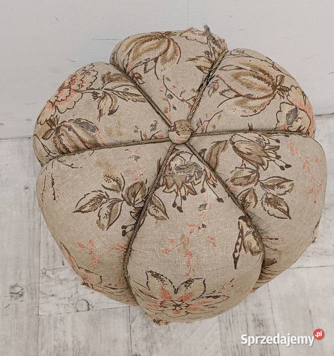 pufa siedzisko pufy podnóżek Halabala projekt łódzkie