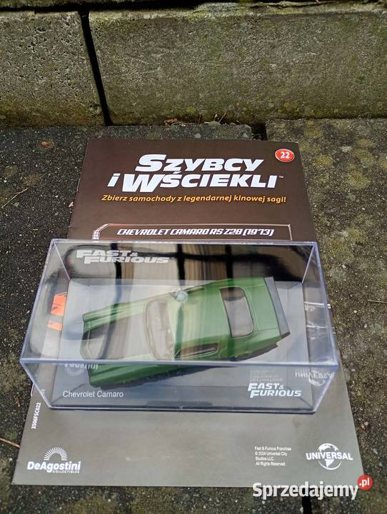 CHEVROLET CAMARO fast furious 143 deagostini mazowieckie sprzedam