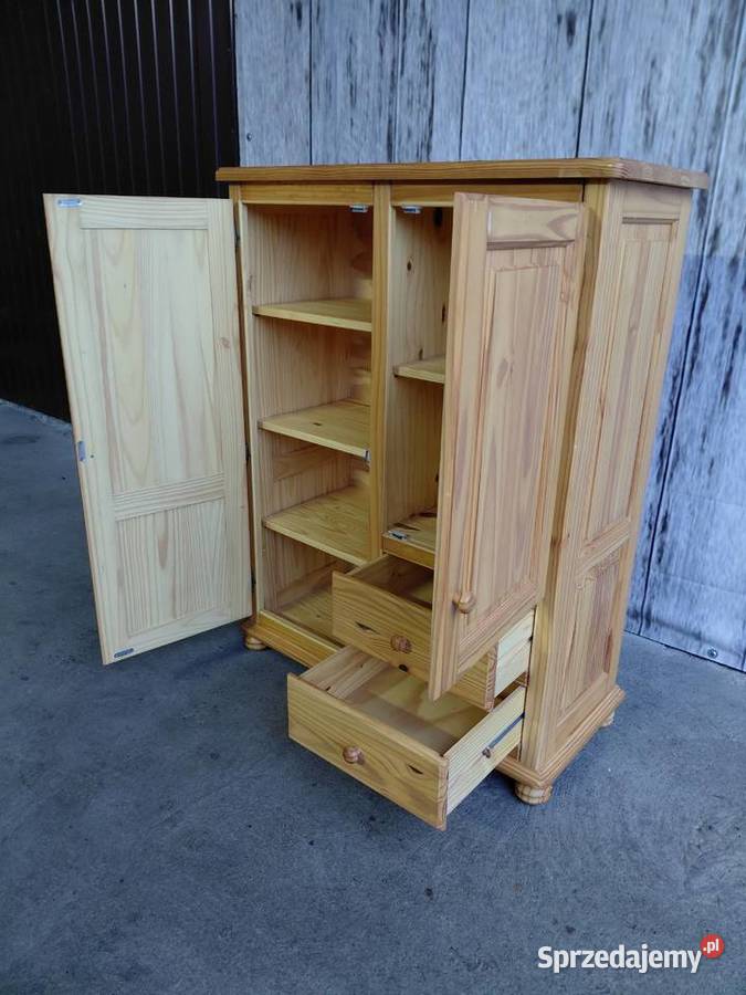 bieliżniarka szafa sosnowa 463 kujawsko-pomorskie Byczyna