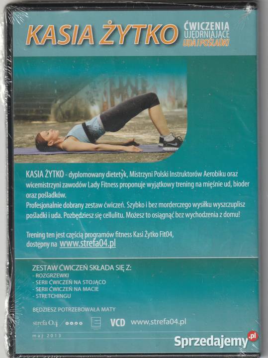 Ćwiczenia na uda i pośladki Kasia Żytko VCD Pruszków
