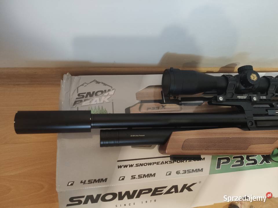 Wiatrówka PCP ArtemisSnowpeak P35X 55 Dobczyce