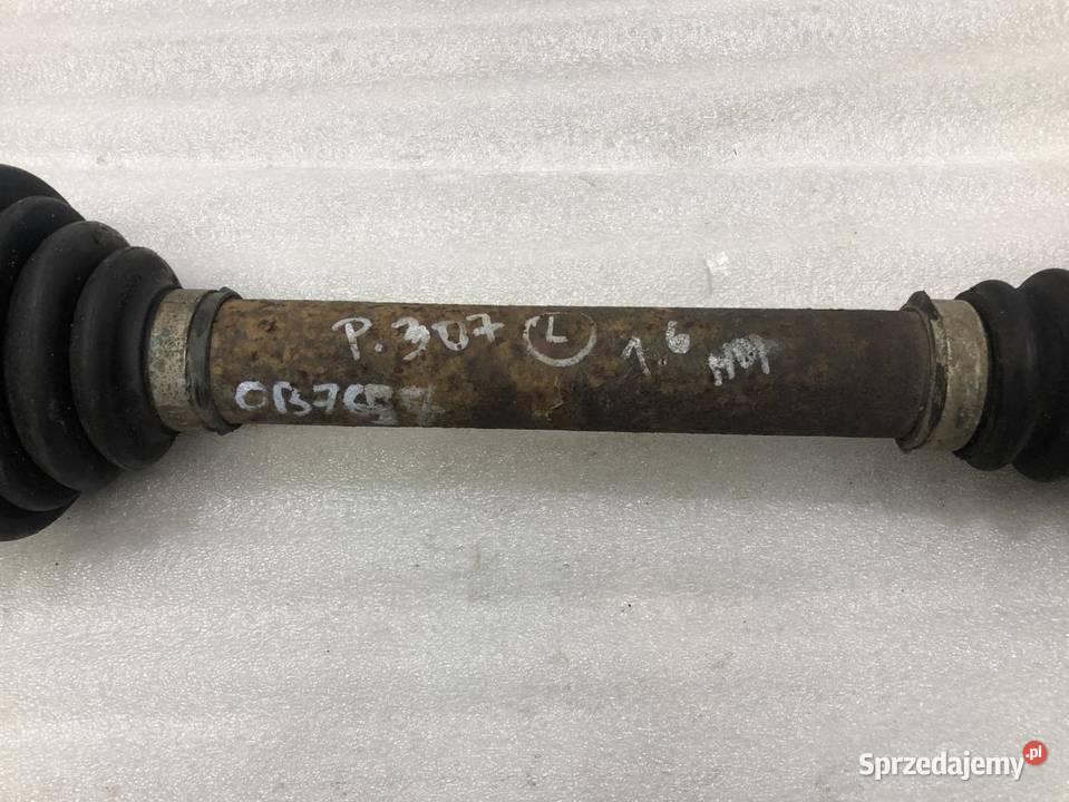 PÓŁOŚKA PÓŁOŚ LEWA PRZEDNIA PEUGEOT 307 SW 16 wielkopolskie