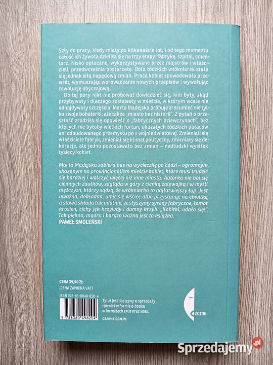 Aleja Włókniarek Marta Madejska Poradniki, albumy i reportaże