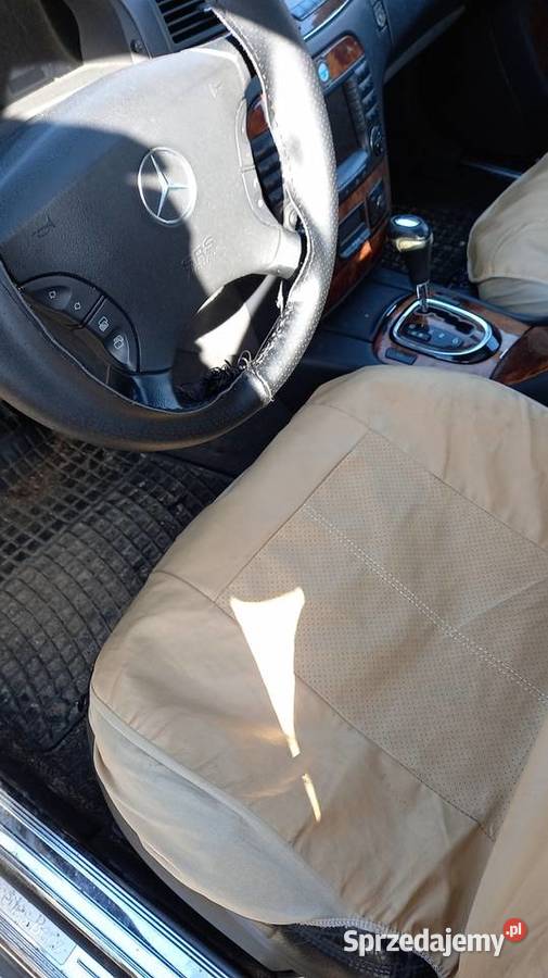 Sprzedam mercedes w220 s320 uszkodzony Klasa S Motoryzacja Pasłęk