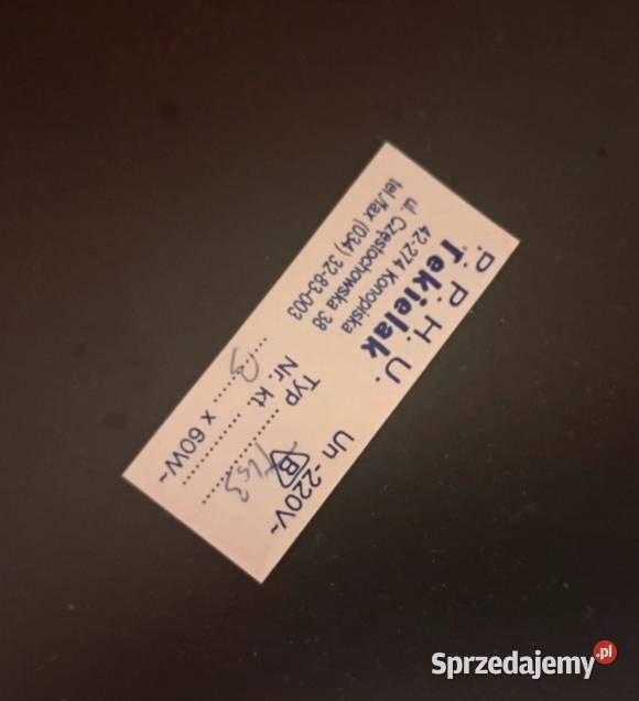 Lampa stojąca trójramienna Tekielak Warszawa sprzedam