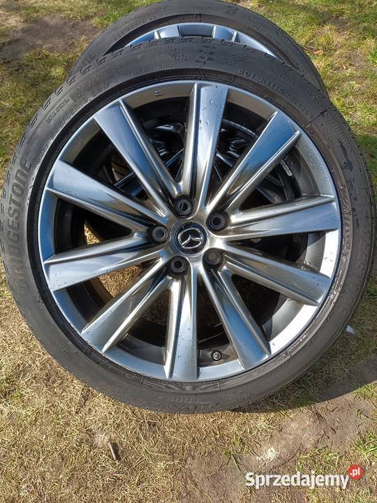 Felgi Mazda 19 75J ET45 5x1143 opony letnie