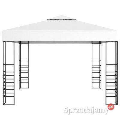 vidaXL Namiot ogrodowy 3 x 3 m biały Warszawa