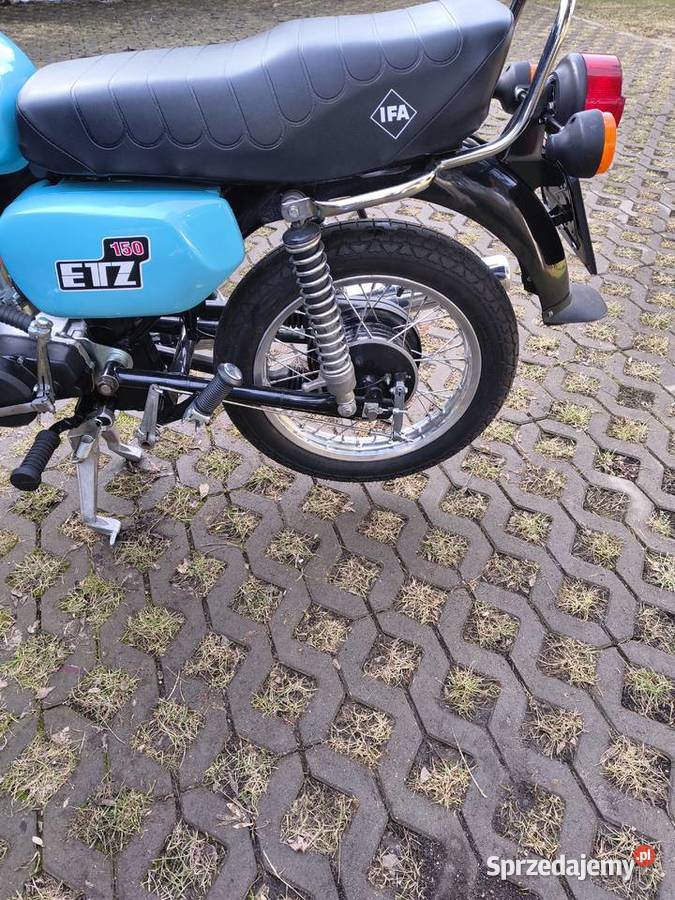 MZ ETZ 150 zarejestrowana Łódź