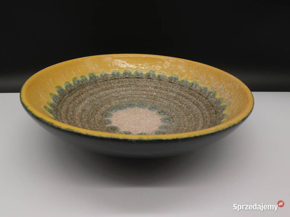 Misa ceramiczna patera vintage midcentury PRL Porcelana i szkło wielkopolskie sprzedam