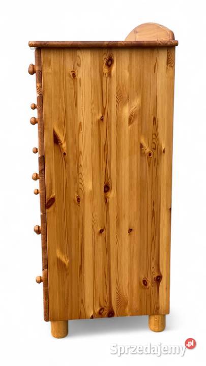 Komoda sosnowa 7 szuflad szafka zachodniopomorskie Gryfice