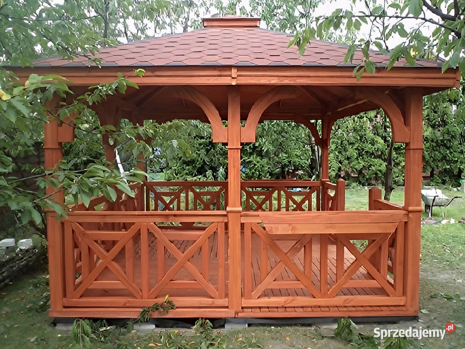 ALTANA 18 4x4 DREWNIANA KWADRAT OGRODOWA ALTANKA Parzymiechy