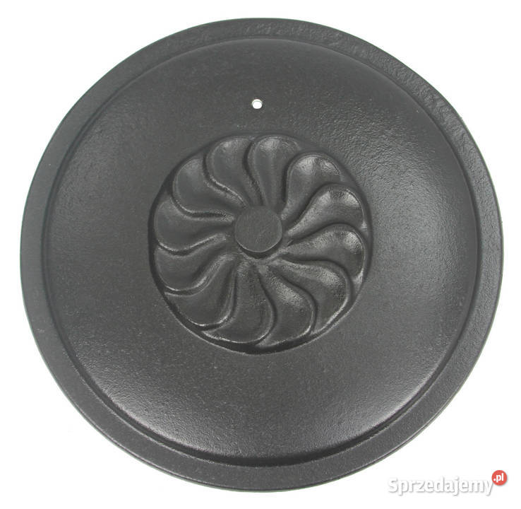 KOCIOŁEK myśliwski żeliwny garnek emeliowany 8L