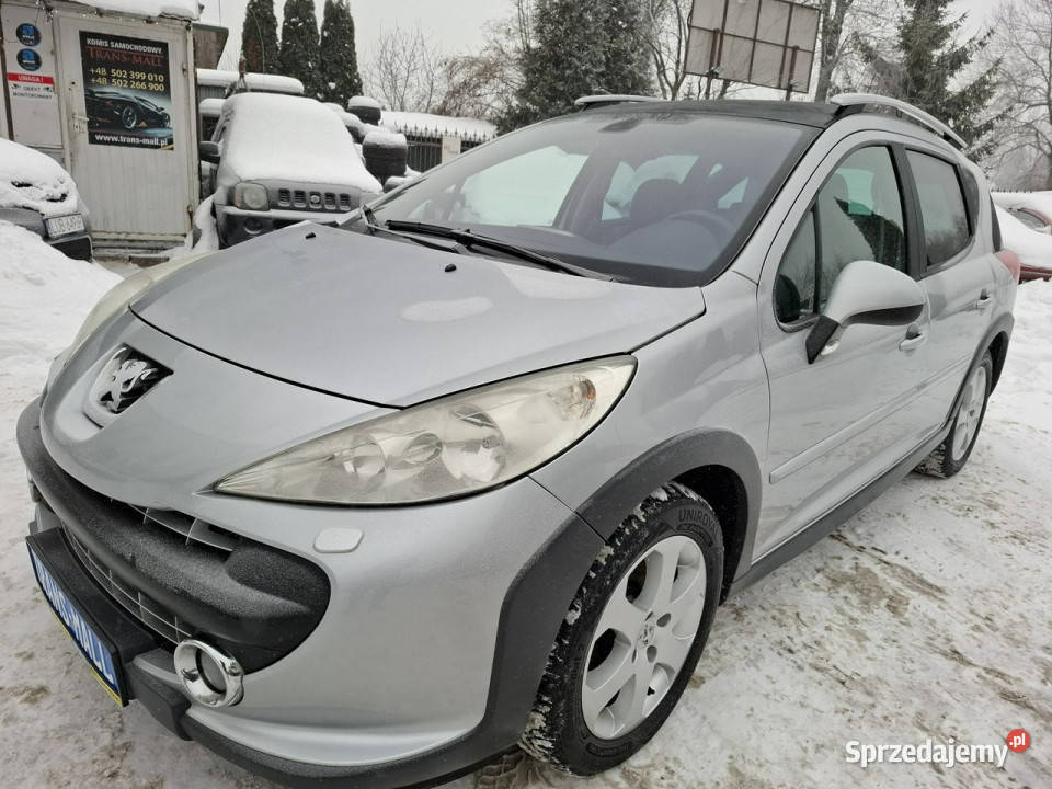 Peugeot 207 SW Oryginalna Wersja OUTDOOR Skóra wspomaganie kierownicy Lublin
