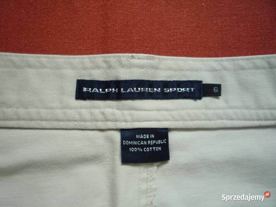 Ralph Lauren Sport 36S Spódniczka beżowa bawełna Szczecin