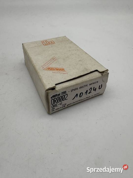 IFM OR0002 Czujnik fotoelektryczny mazowieckie Warszawa