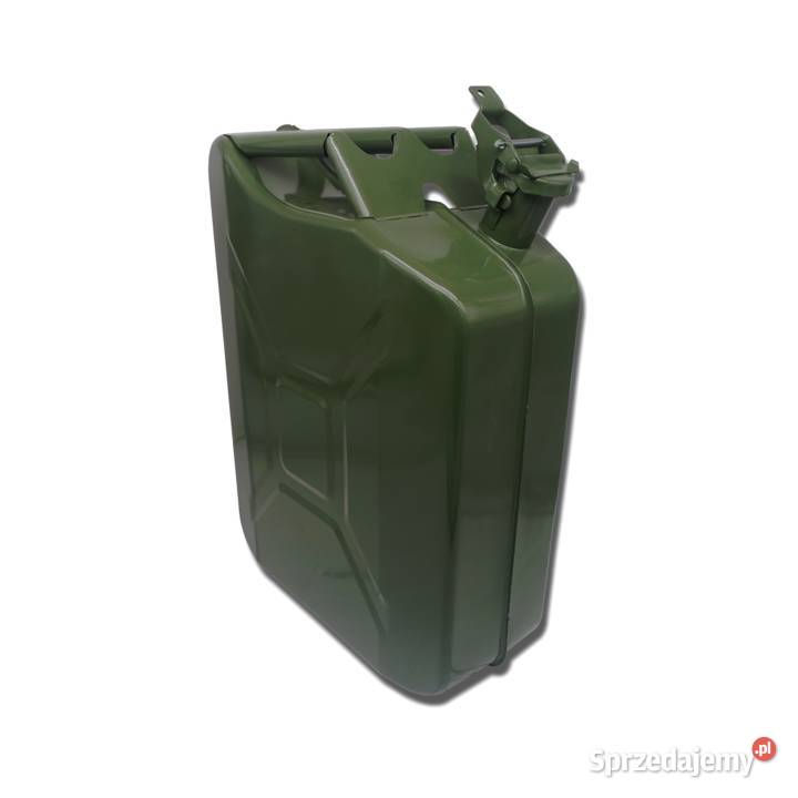 KANISTER Metalowy 20L Na Paliwo Benzyna Olej 20 Solec Kujawski