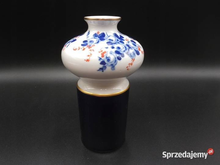 Porcelanowy wazon UNTER WEISS BACH