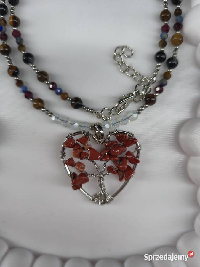 Naszyjnik Drzewo życzeń ręcznie robiony handmade Rybnik